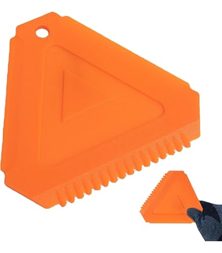 Amazon.co.jp: 霜取りヘラ 雪かき スノーブラシ アイススクレーパー